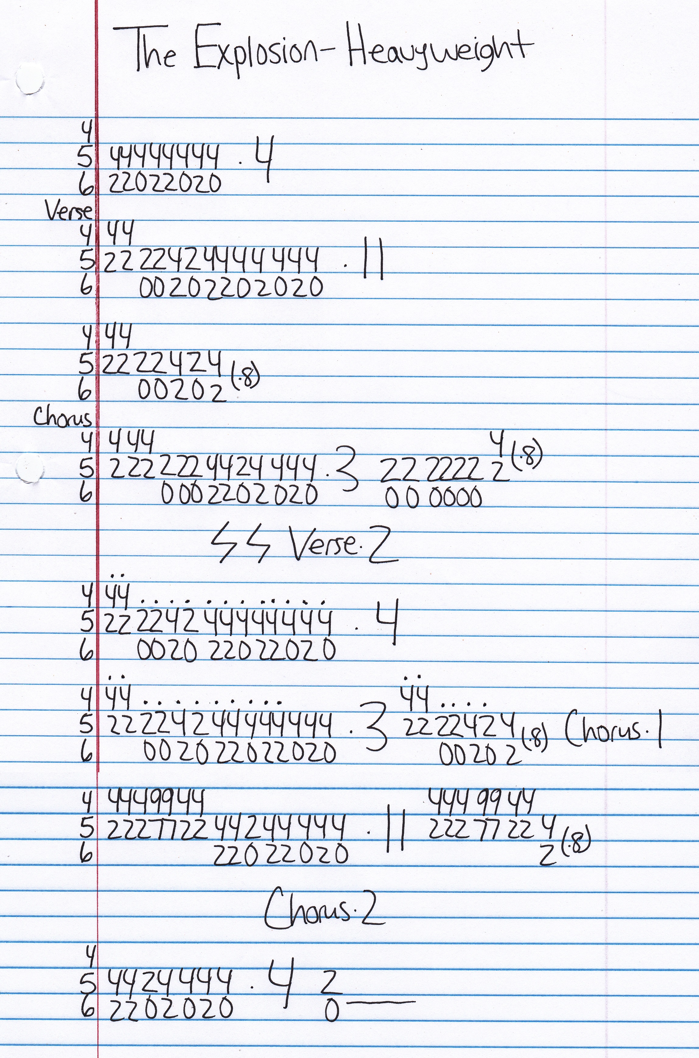 High quality guitar tab for Heavyweight by The Explosion off of the album The Black Tape. ***Complete and accurate guitar tab!***